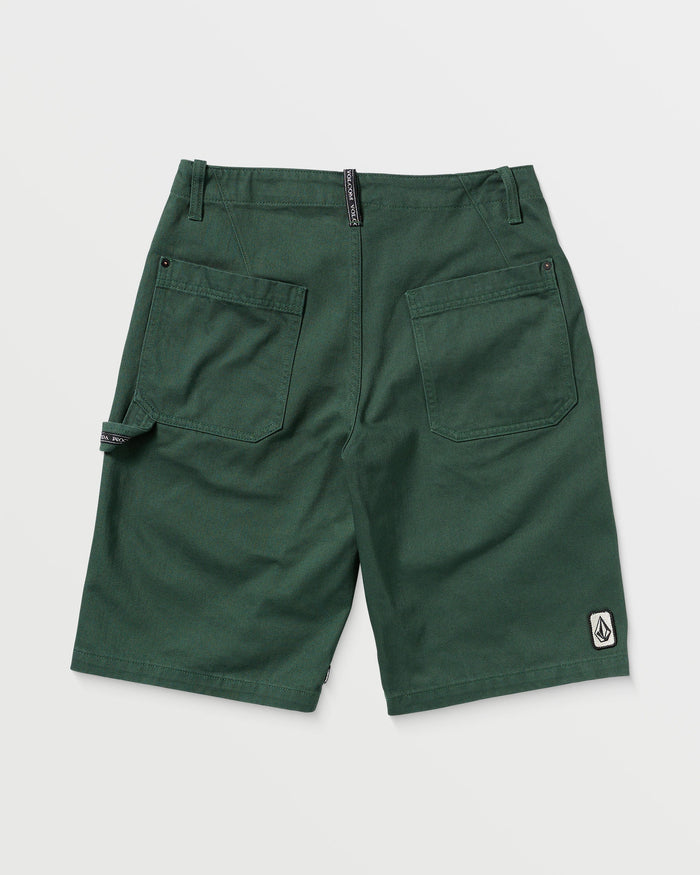 Men's Sawhorse Denim Shorts-Alpine-Volcom