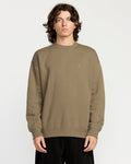 Men's Single Stone Pw Crew-Brindle-Volcom