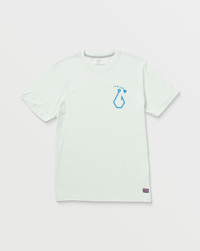 Men's Sinkem Short Sleeve Tee-Cloud Blue-Volcom
