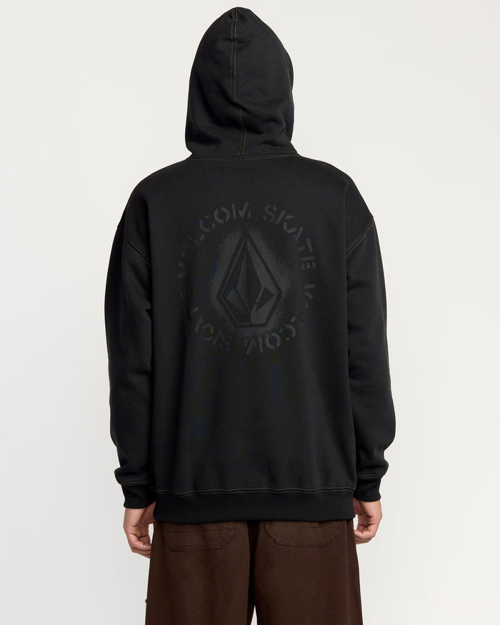Men's Skidder Pullover-Black-Volcom