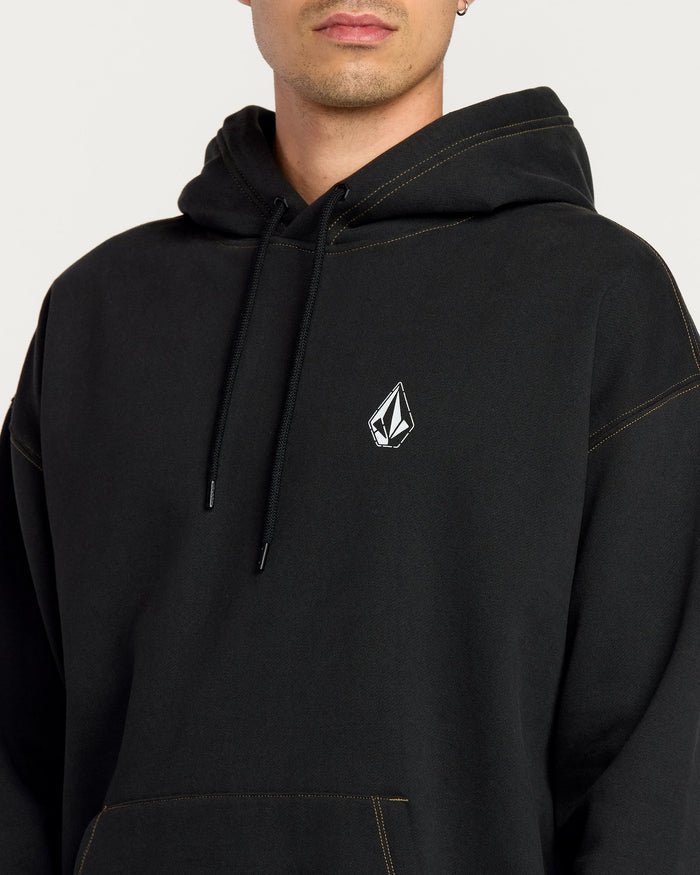 Men's Skidder Pullover-Black-Volcom