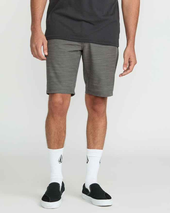 Men's Slub Frickin Cross Shred 20" Hybrid Shorts-Pewter-Volcom
