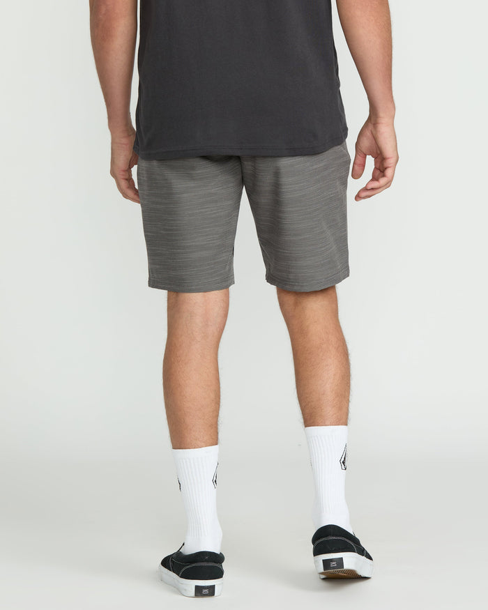 Men's Slub Frickin Cross Shred 20" Hybrid Shorts-Pewter-Volcom