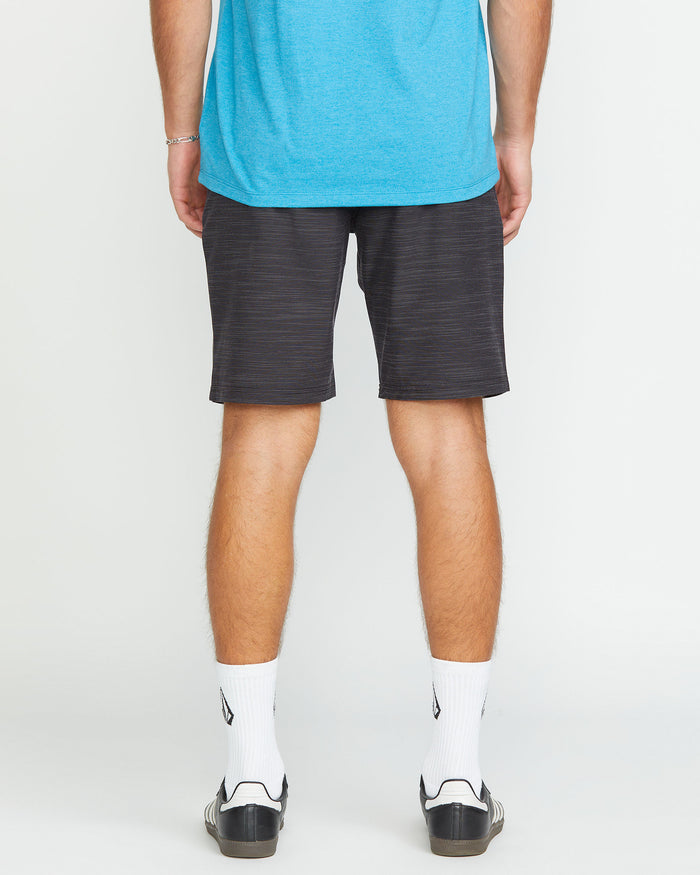 Men's Slub Frickin Cross Shred 20" Hybrid Shorts-Black-Volcom