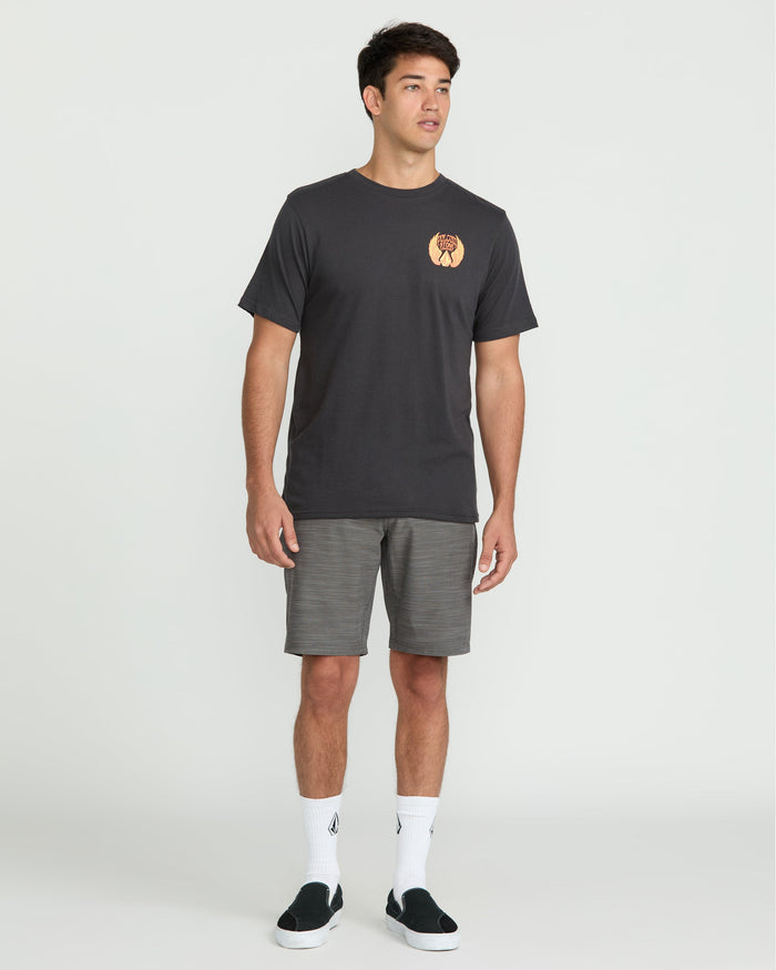 Men's Slub Frickin Cross Shred 20" Hybrid Shorts-Pewter-Volcom