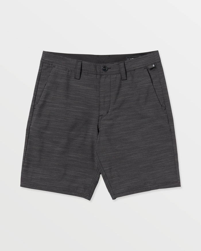 Men's Slub Frickin Cross Shred 20" Hybrid Shorts-Black-Volcom