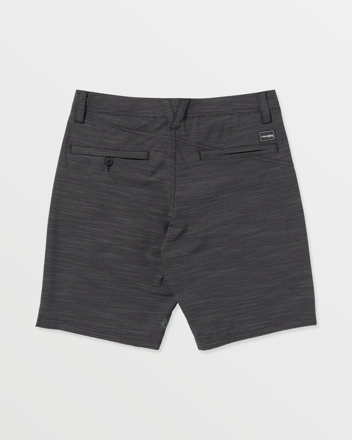 Men's Slub Frickin Cross Shred 20" Hybrid Shorts-Black-Volcom