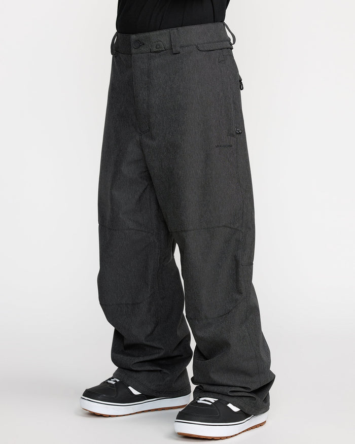 Men's Snow Billow Pant-Black Denim-Volcom