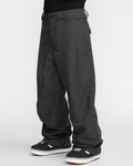 Men's Snow Billow Pant-Black Denim-Volcom
