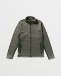 Volcom Men's Snowbound Fleece Full Zip Military