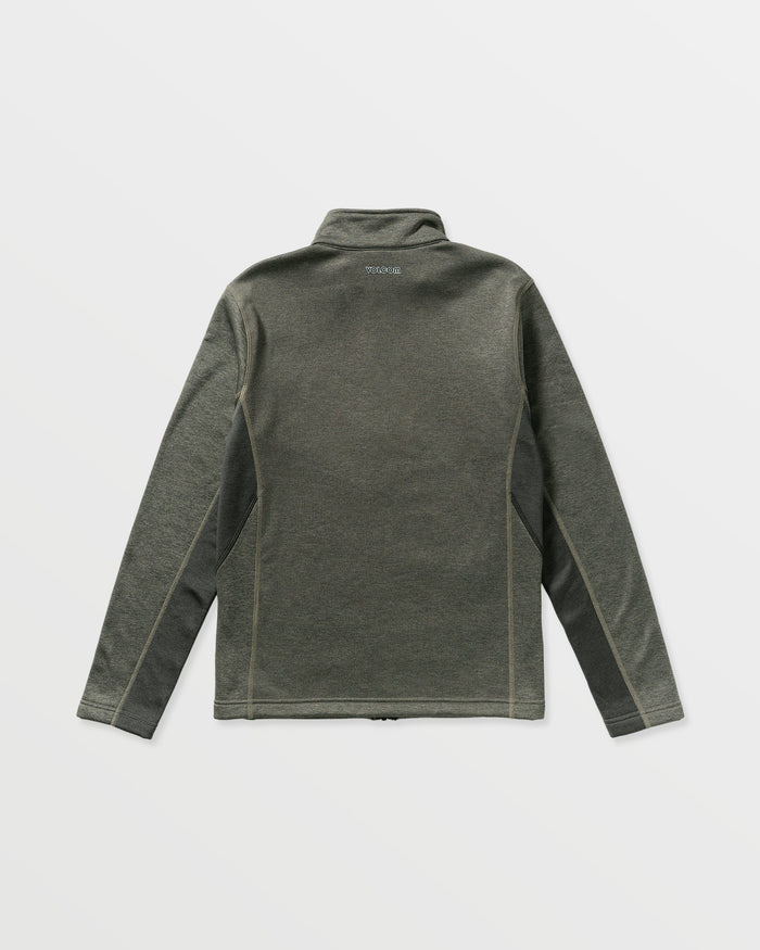 Volcom Men's Snowbound Fleece Full Zip Military
