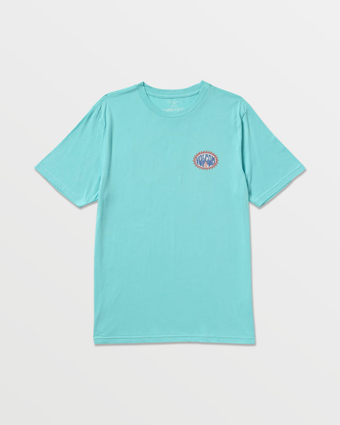Men's Solarized Short Sleeve Tee-Poolside-Volcom