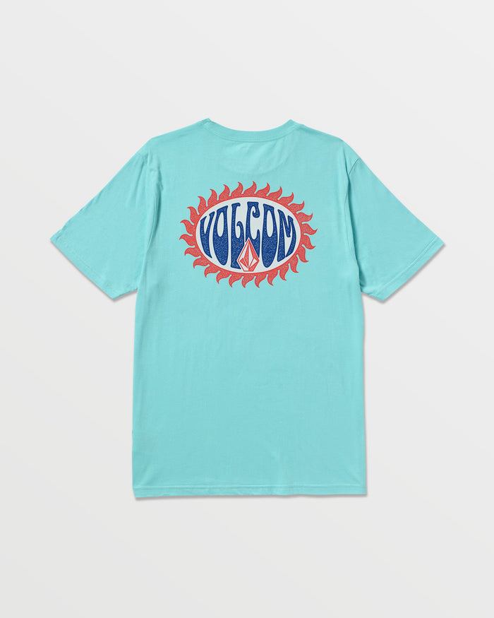 Men's Solarized Short Sleeve Tee-Poolside-Volcom