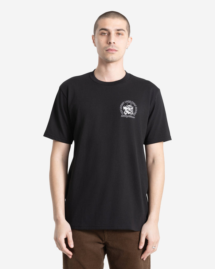 Men's Solo Wolf Short Sleeve Tee-Black-Volcom