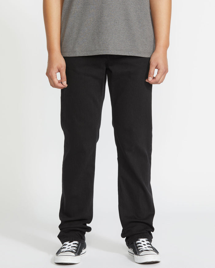 Men's Solver Modern Fit Jeans-Black Out-Volcom