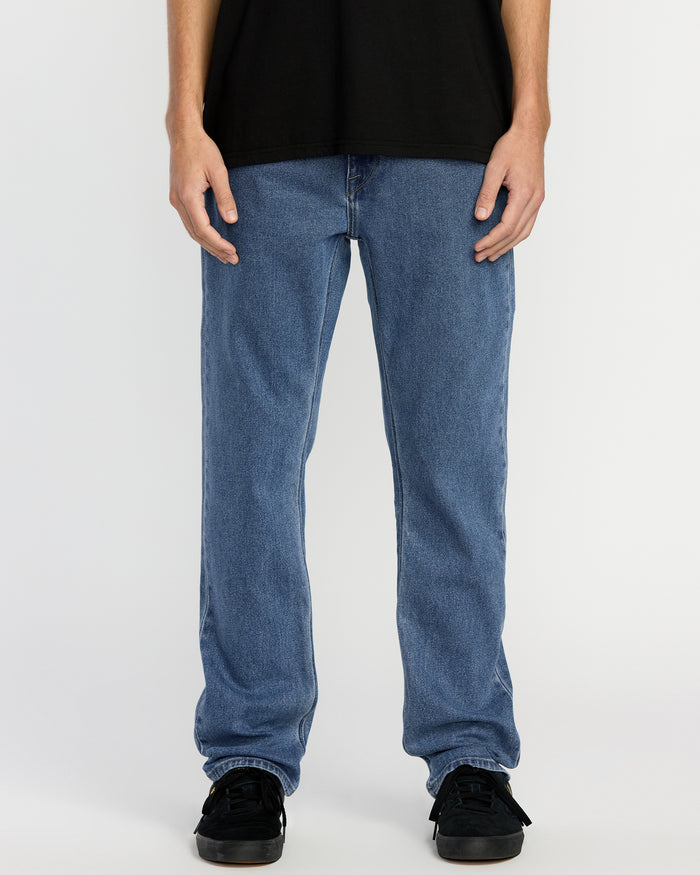 Men's Solver Denim-Deep River Blues-Volcom
