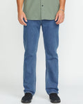 Men's Solver Modern Fit Jeans-Standard Issue Blue-Volcom