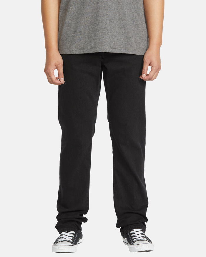 Men's Solver Jeans-Black Out-Volcom