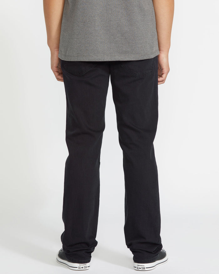 Men's Solver Modern Fit Jeans-Black Out-Volcom