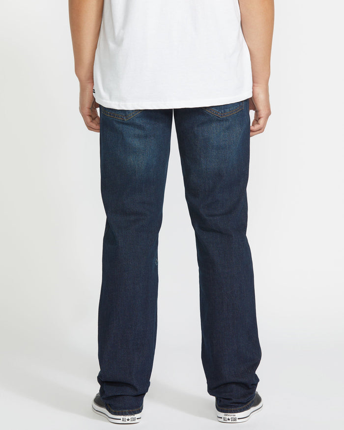 Men's Solver Modern Fit Jeans-New Vintage Blue-Volcom
