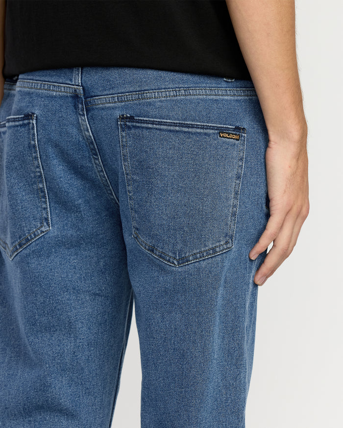 Men's Solver Denim-Deep River Blues-Volcom