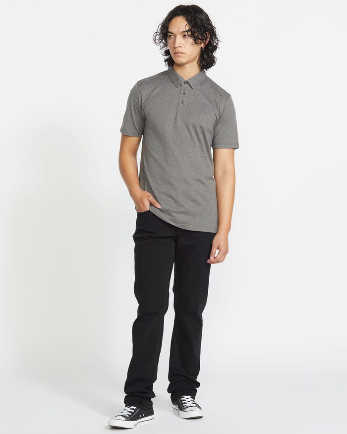 Men's Solver Modern Fit Jeans-Black Out-Volcom
