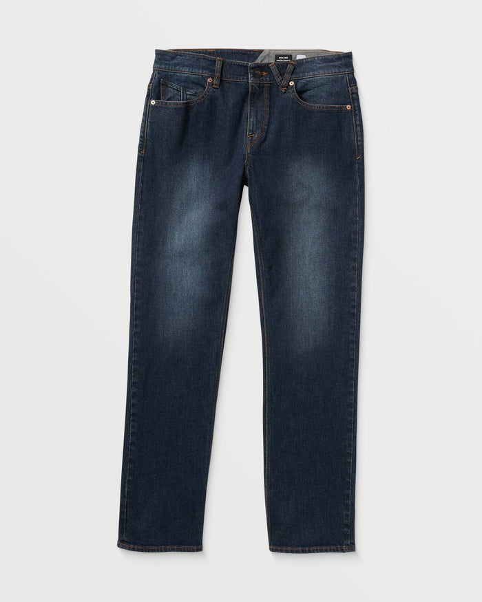 Men's Solver Modern Fit Jeans-New Vintage Blue-Volcom