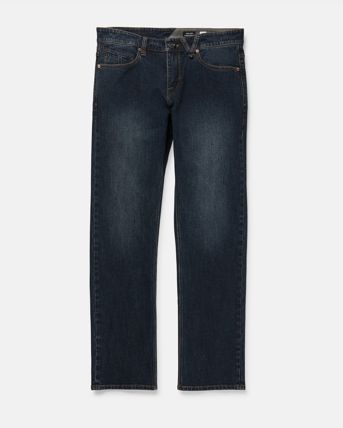 Men's Solver Modern Fit Jeans-New Vintage Blue-Volcom