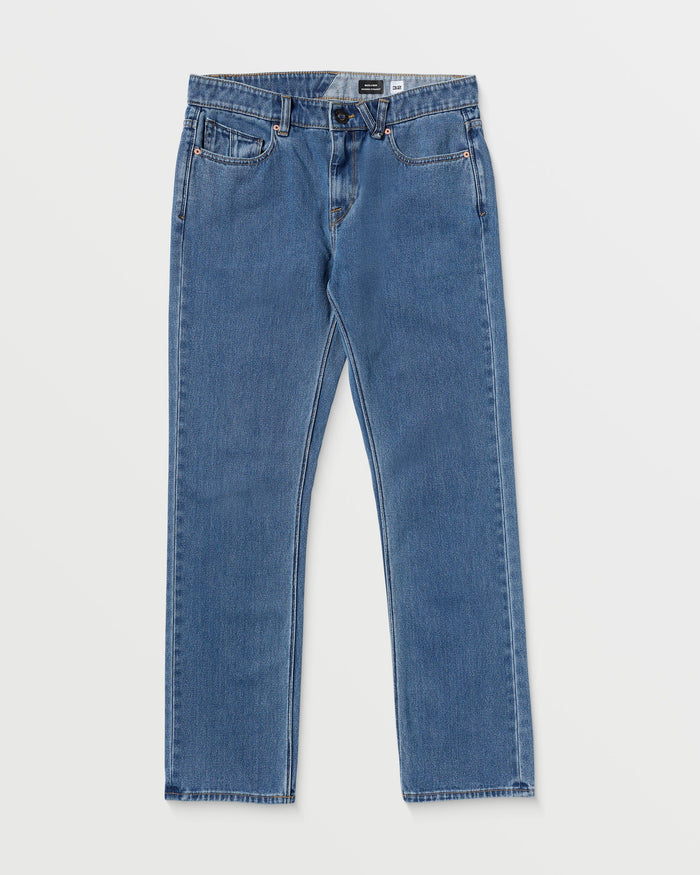 Men's Solver Modern Fit Jeans-Standard Issue Blue-Volcom