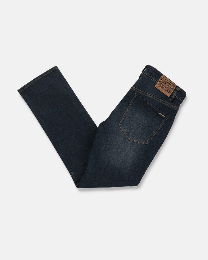 Men's Solver Modern Fit Jeans-New Vintage Blue-Volcom