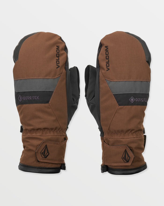 Men's Stay Dry Gore-Tex Mitts-Brown-Volcom