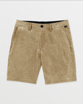 Men's Stone Faded Hybrid Shorts-Dark Khaki-Volcom