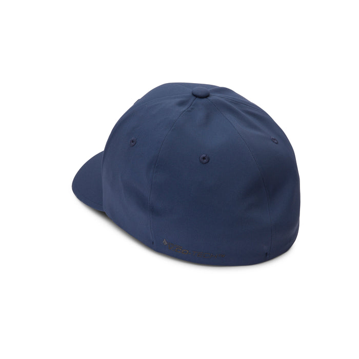 Men's Stone Tech Flexfit Delta Hat-Navy-Volcom