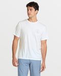 Men's Stone Tech Short Sleeve Tee-White-Volcom