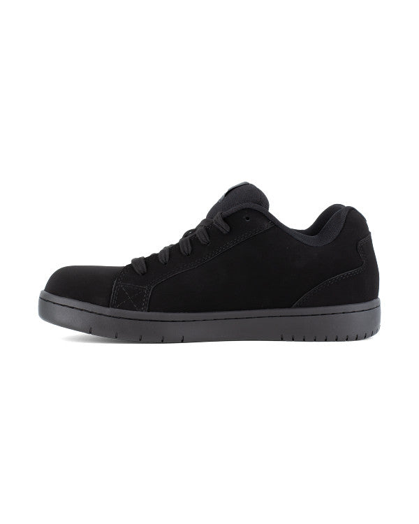 Men's Stone Work Sneakers-Black and Red-Volcom