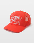 Men's Stoney Trail Trucker-Orange Pop-Volcom