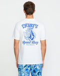 Men's Stoneys Uniform Short Sleeve Tee-White-Volcom