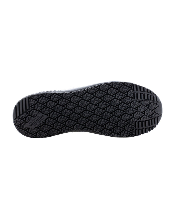 Men's Street Shield Safety Toe Tactical Boots with Side Zipper-Black-Volcom