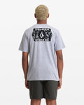 Men's Sunnies Short Sleeve Tee-Heather Grey-Volcom