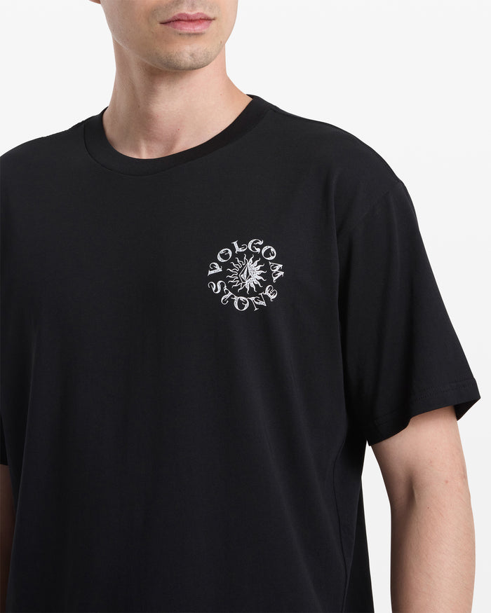 Men's Sunshiner Short Sleeve Tee-Black-Volcom