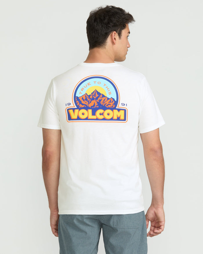 Men's Techtonic Tech Short Sleeve Tee-White-Volcom