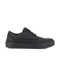 Men's True Soft Toe Water and Slip Resistant Work Sneakers-Black-Volcom