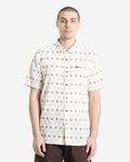 Men's Trusted Short Sleeve-White Print-Volcom