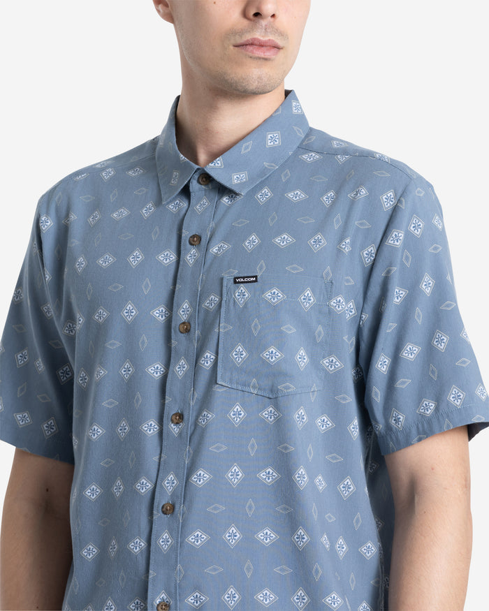 Men's Trusted Short Sleeve-Blue Wash-Volcom