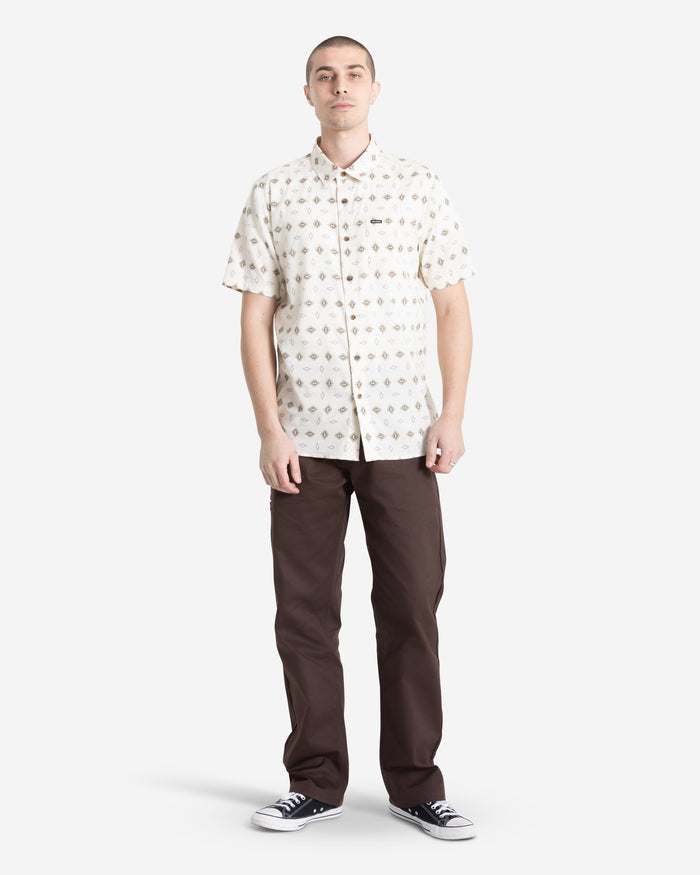 Volcom Men's Trusted Short Sleeve Tee White Print