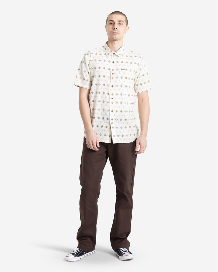 Volcom Men's Trusted Short Sleeve Tee White Print