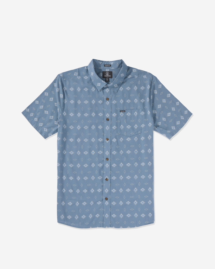 Men's Trusted Short Sleeve-Blue Wash-Volcom