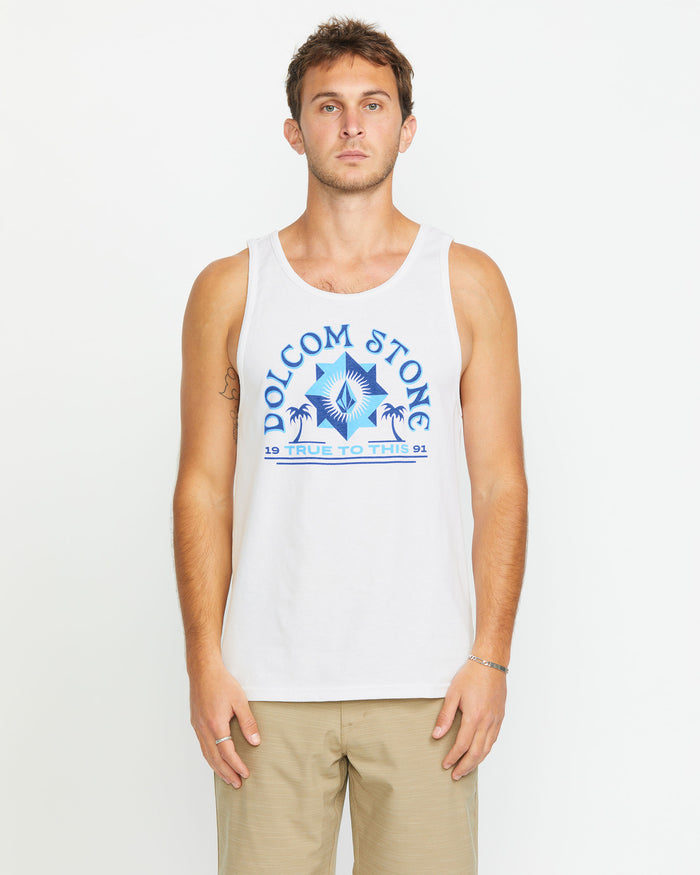 Men's Typical Weekender Tank-White-Volcom