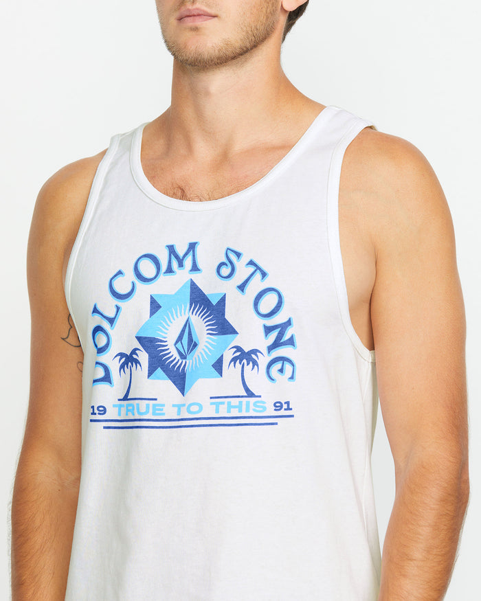 Men's Typical Weekender Tank-White-Volcom