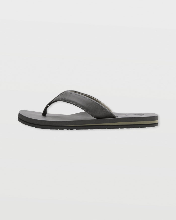 Men's Victor Sandals LX Sandals-Grey Vintage-Volcom